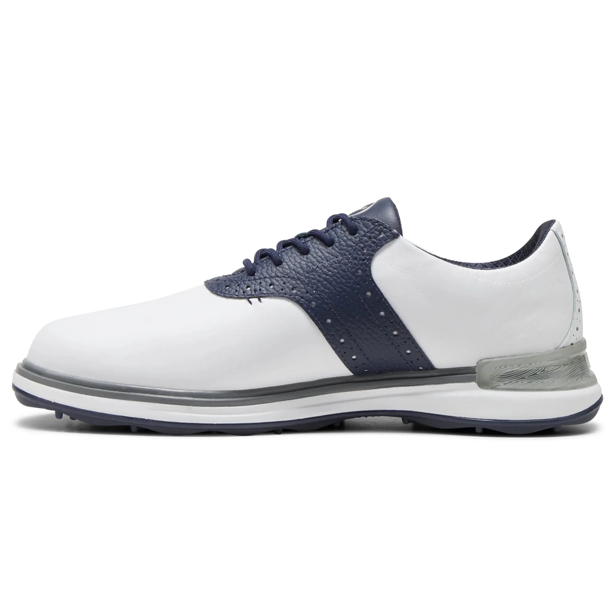 2024 Puma Avant Golf Shoe -White/Deep Navy