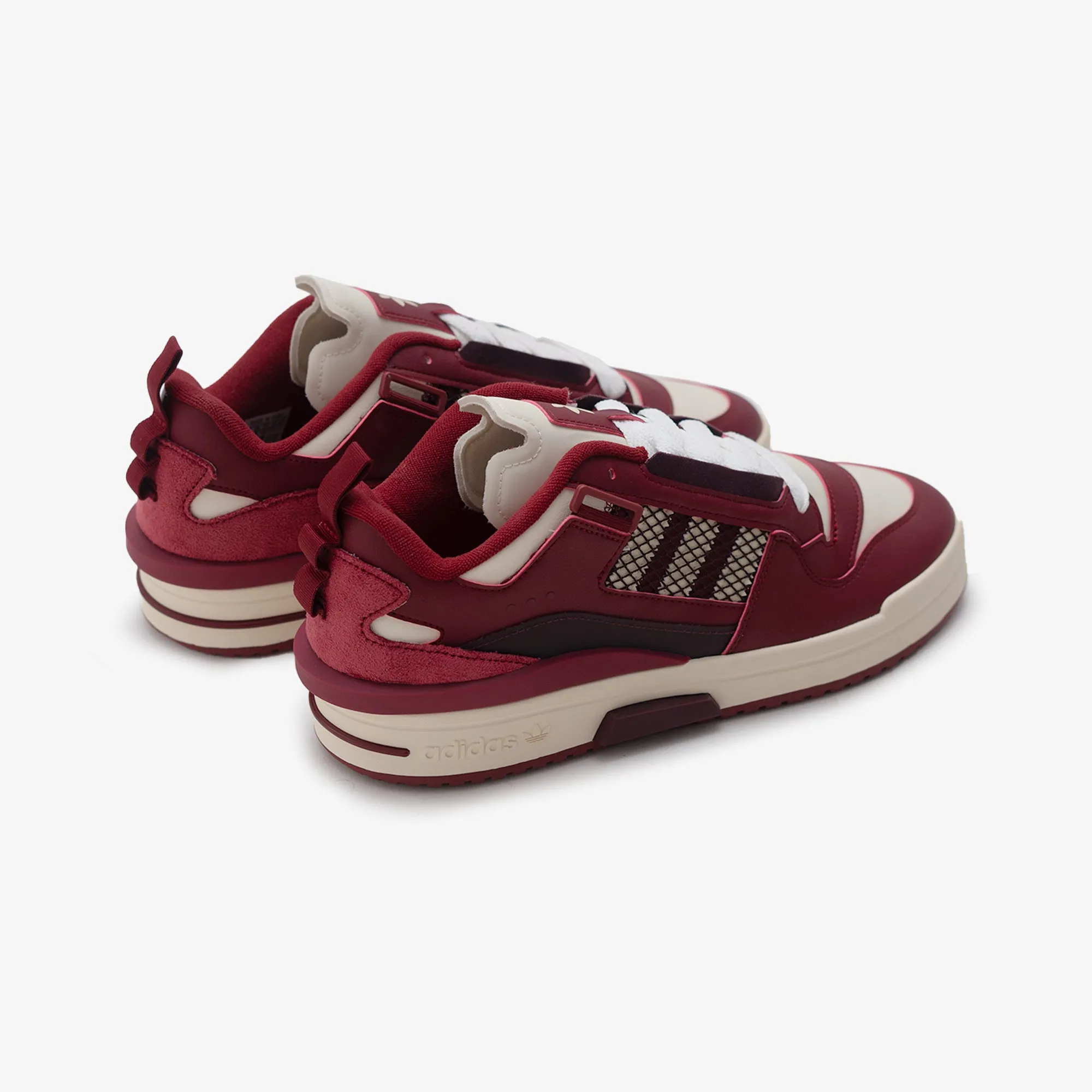 Adidas Originals | FORUM MOD LOW  { MAROON/WHITE