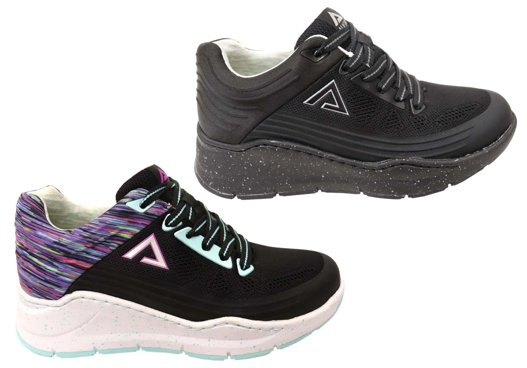 Align Lavoy Womens Supportive Wide Fit Arch Support Lace Up Shoes