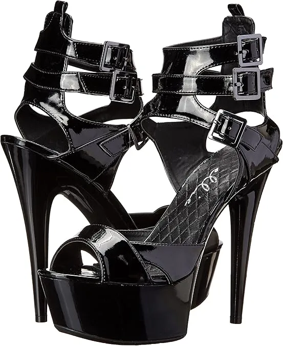 Athena-909 Gladiator 9" Platform Sandals