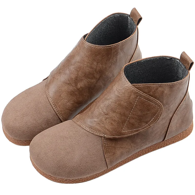 Autumn Flat Simple Women's Retro Boots