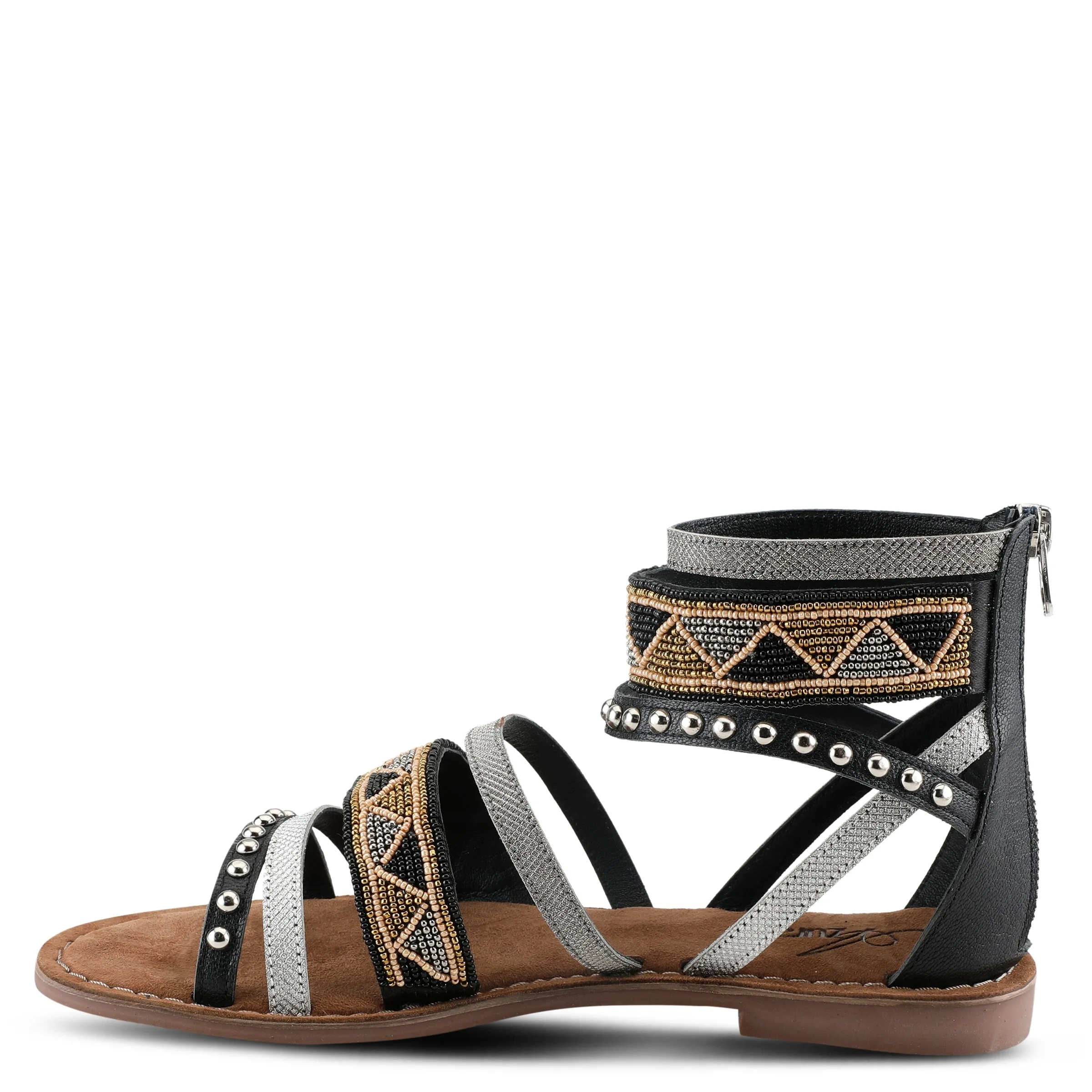 AZURA BELALIA-AZTEC CLOSED BACK SANDALS