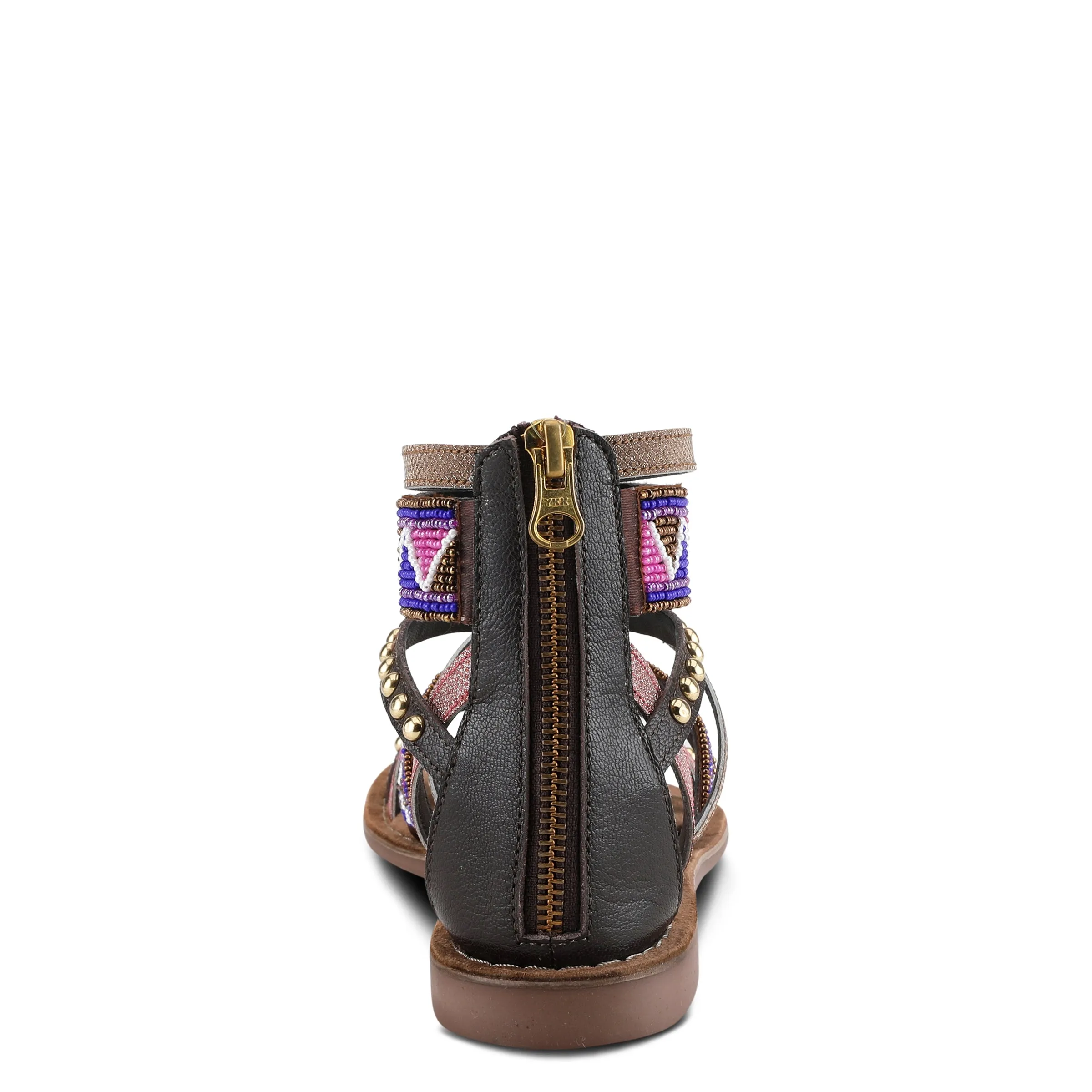 AZURA BELALIA-AZTEC CLOSED BACK SANDALS