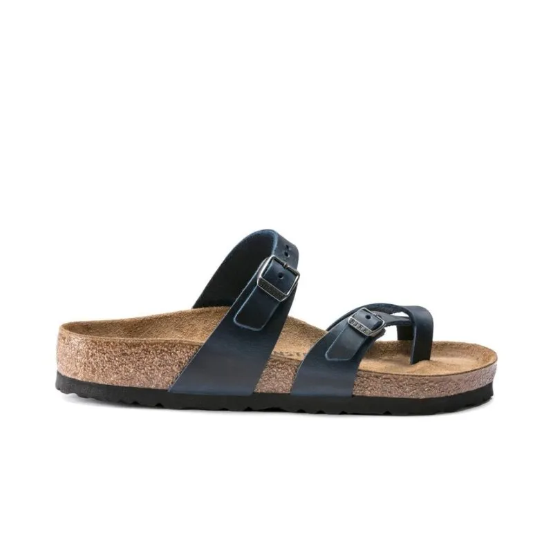 Birkenstock Women's Mayari - Blue Oiled Leather