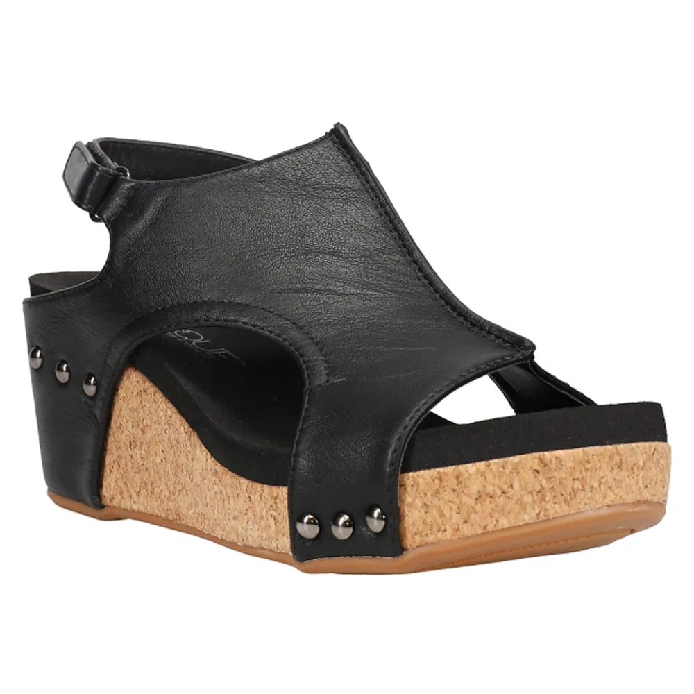 Carley Studded Wedge Sandals