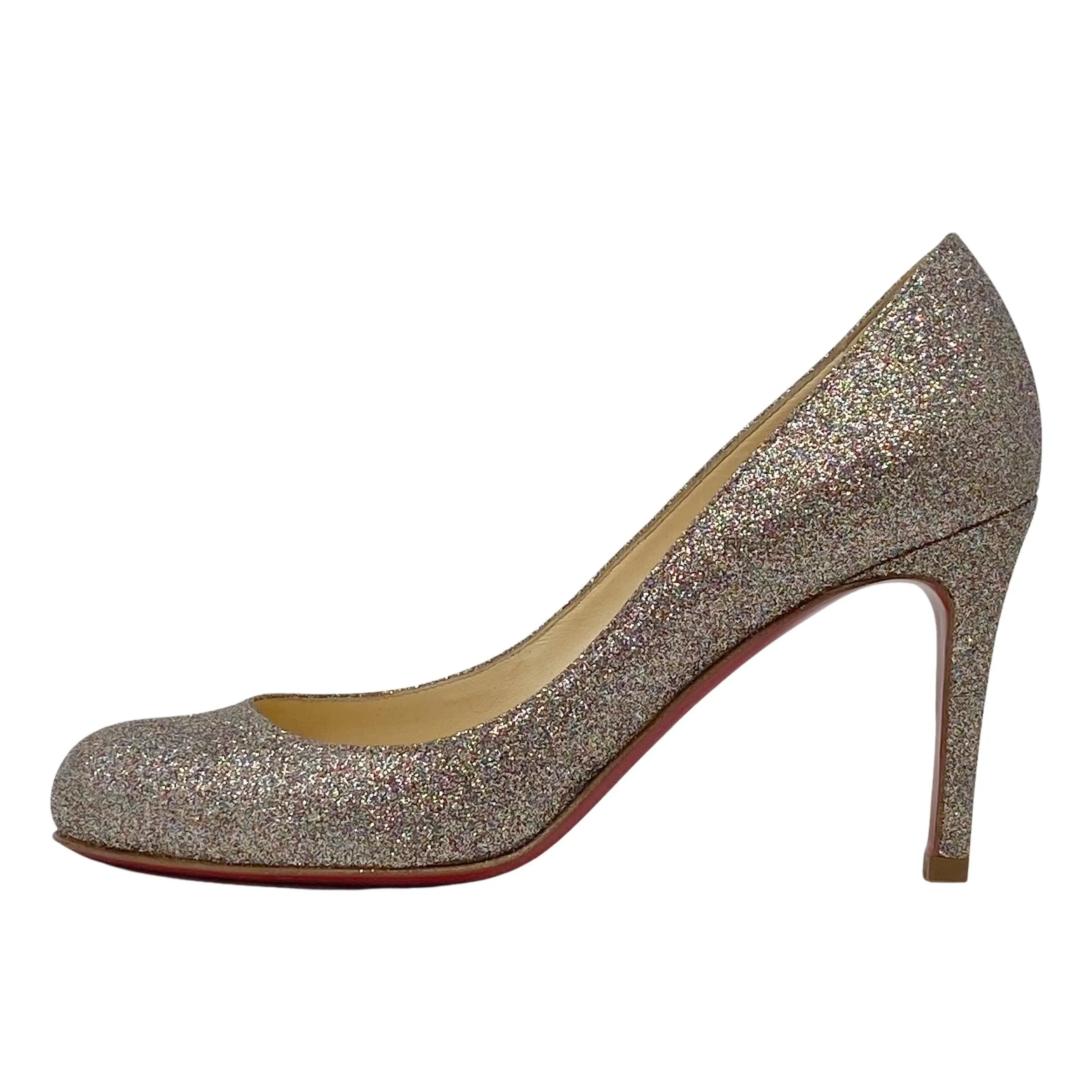 Christian Louboutin Glitter Mini Simple Pump 35