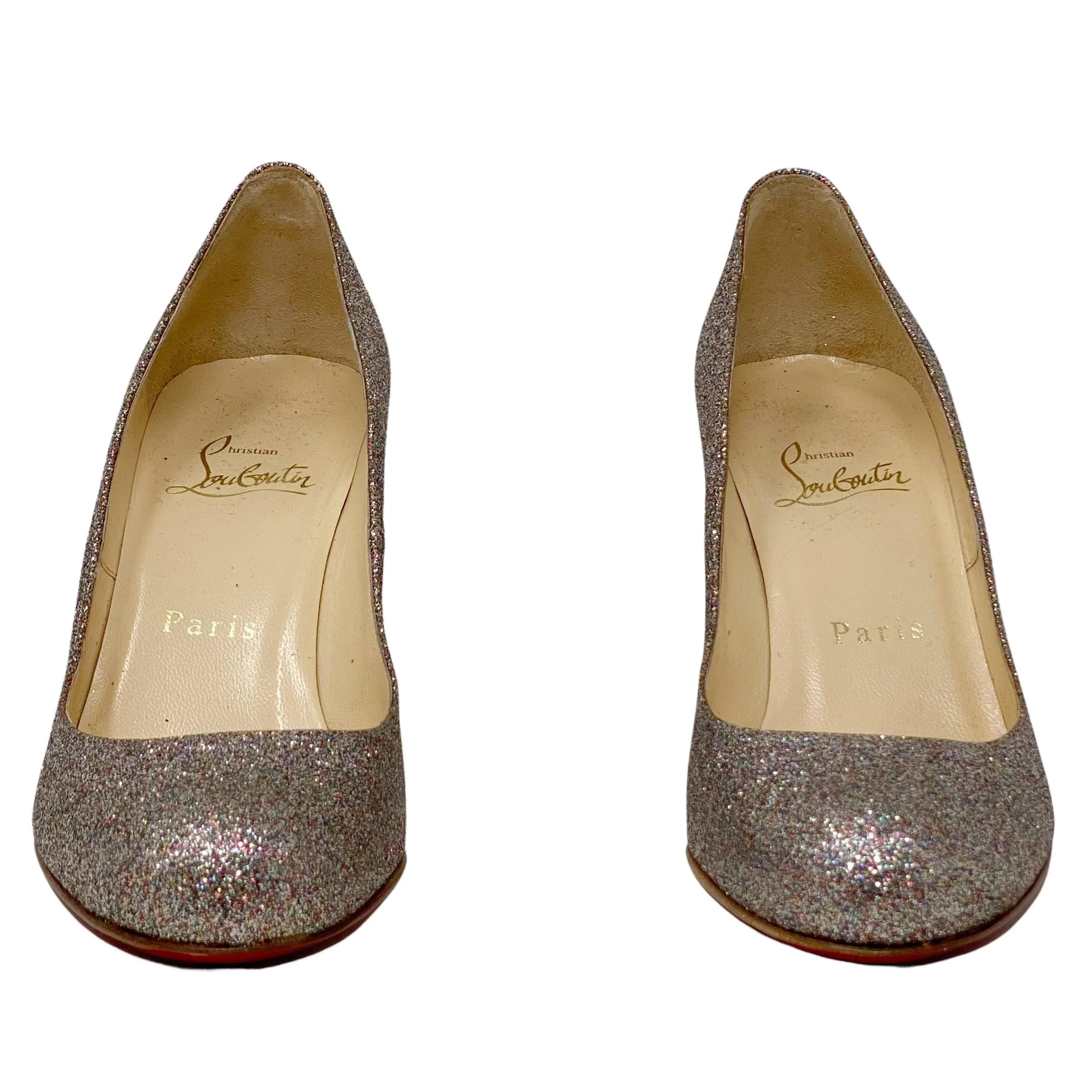 Christian Louboutin Glitter Mini Simple Pump 35