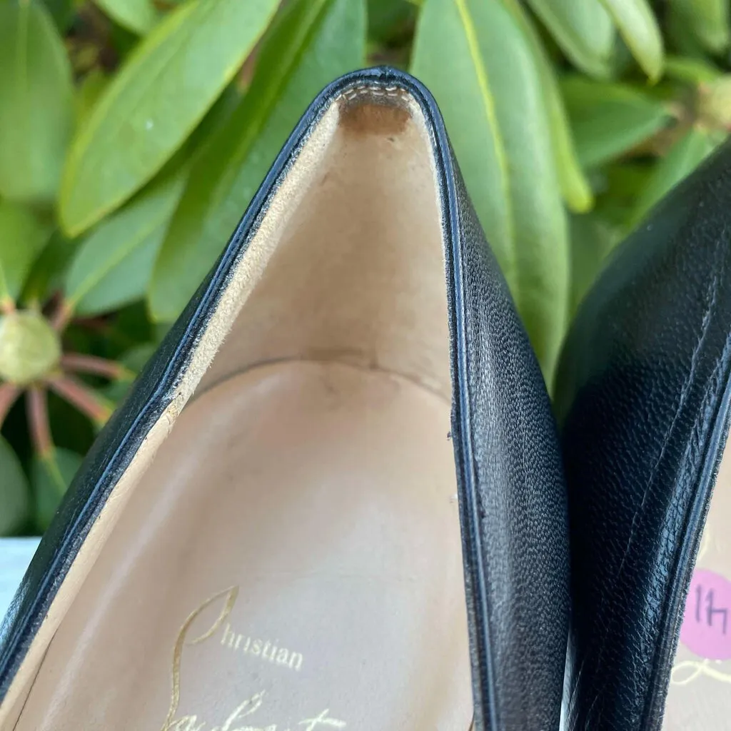 Christian Louboutin Simple Leather Pumps - Size 41