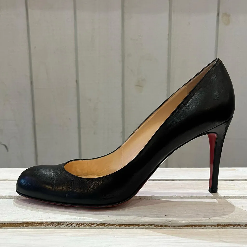 Christian Louboutin Simple Leather Pumps - Size 41