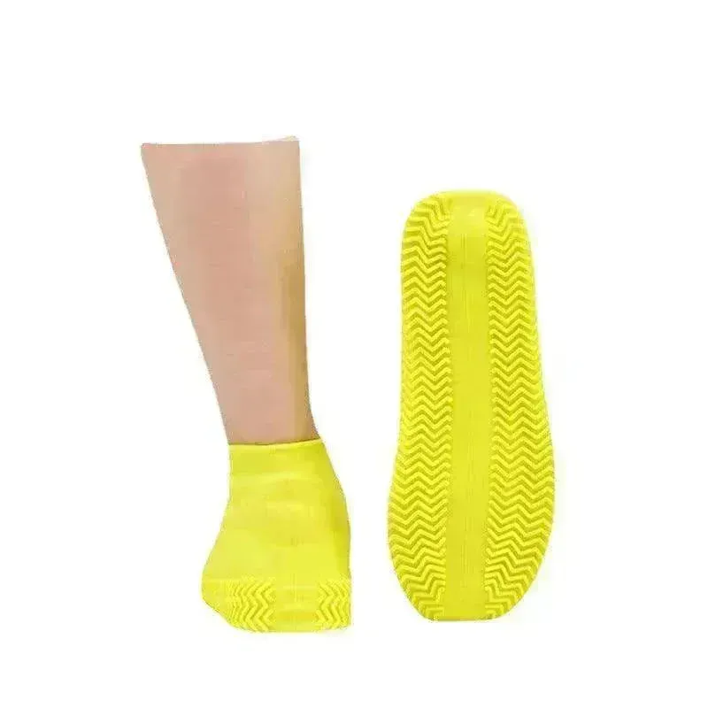 colorful Portable Silicone Waterproof Non-slip Shoe Cover