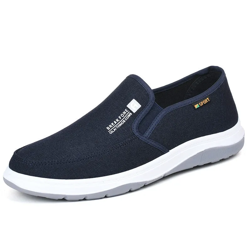 Denim Casual Shoes Slip-on Simple Slip-on Soft Bottom Work Shoes Board Shoes