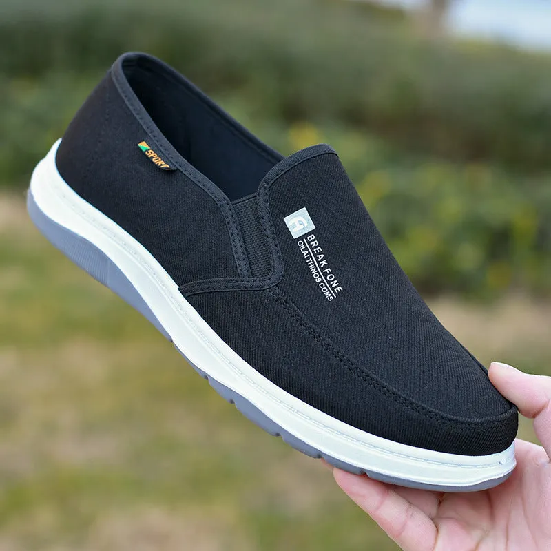 Denim Casual Shoes Slip-on Simple Slip-on Soft Bottom Work Shoes Board Shoes