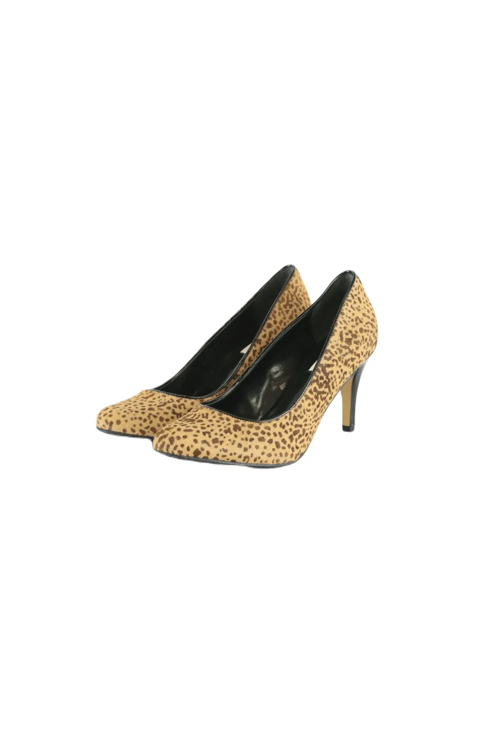 Diana Ferrari Brown Animal Print Heels 8