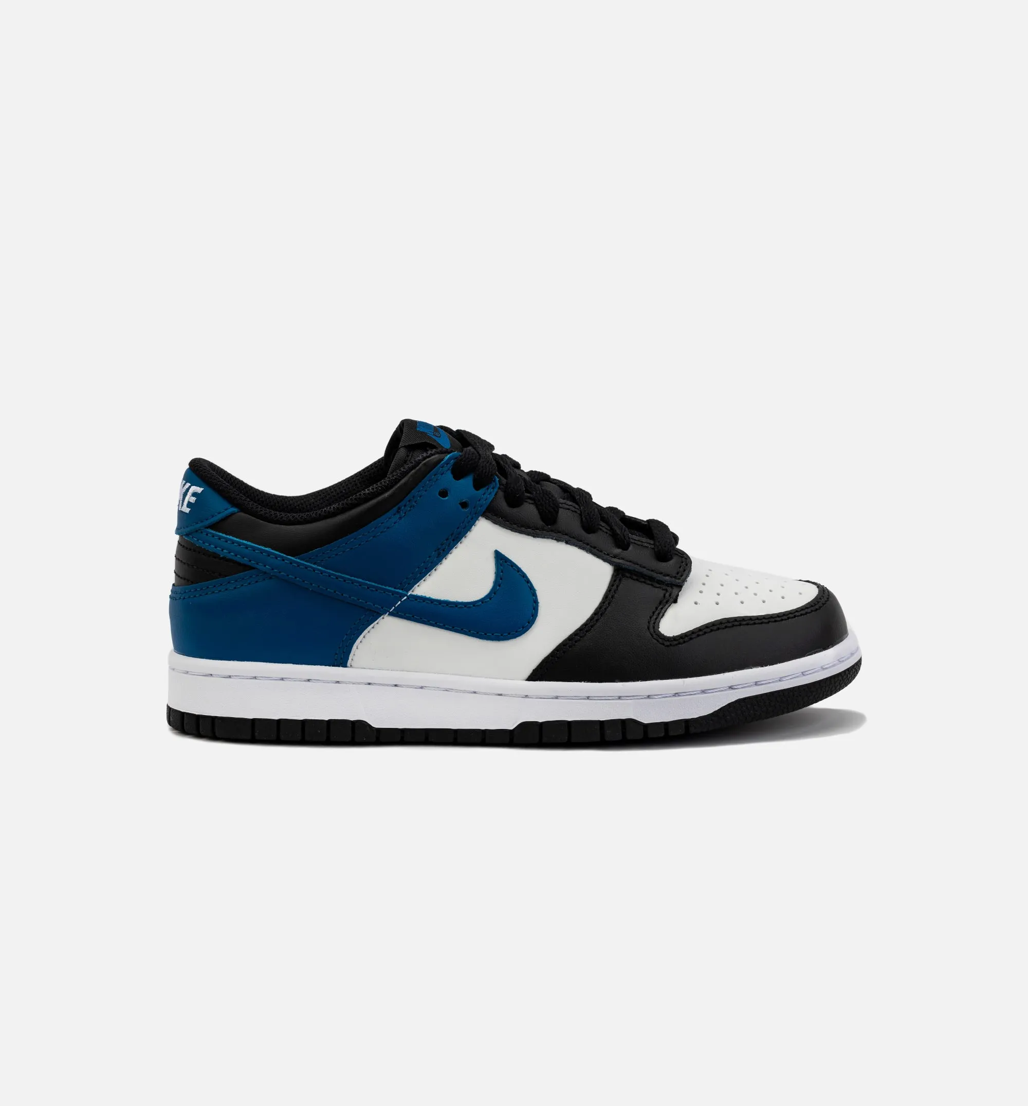 Dunk Low Grade School Lifestyle Shoe - Black/Blue Free Shipping