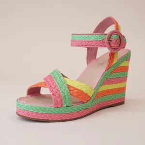 Erinah Bright Multi Wedges