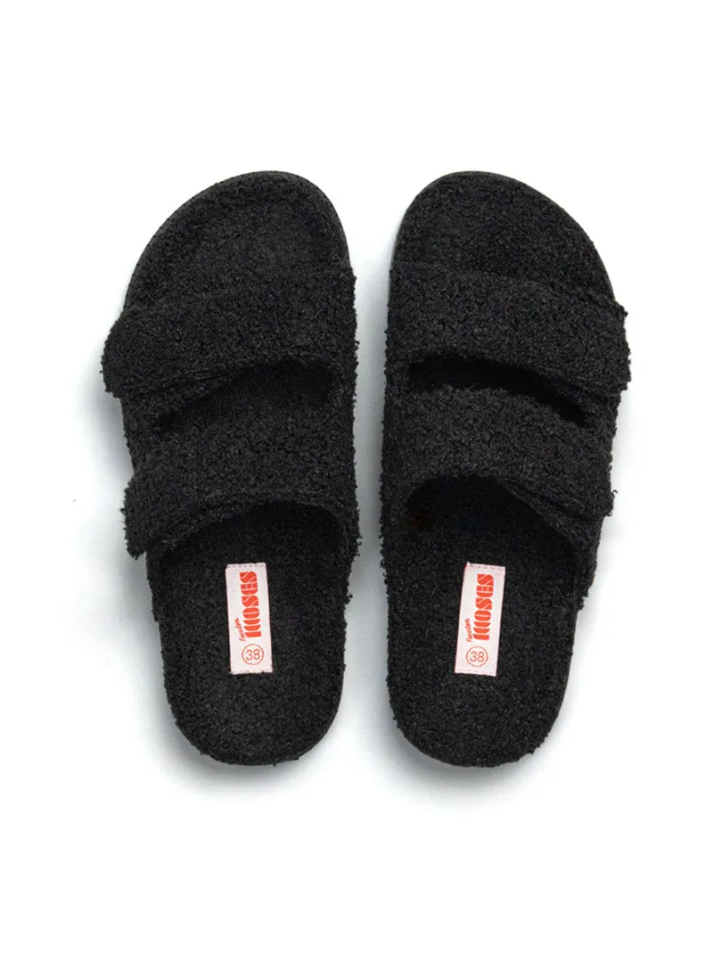 FREEDOM MOSES EVU SLIPPERS - BLACK