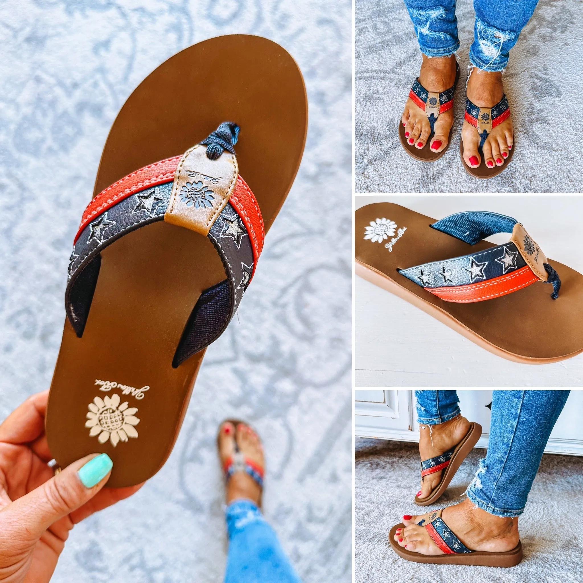 Glade Sandal - Navy