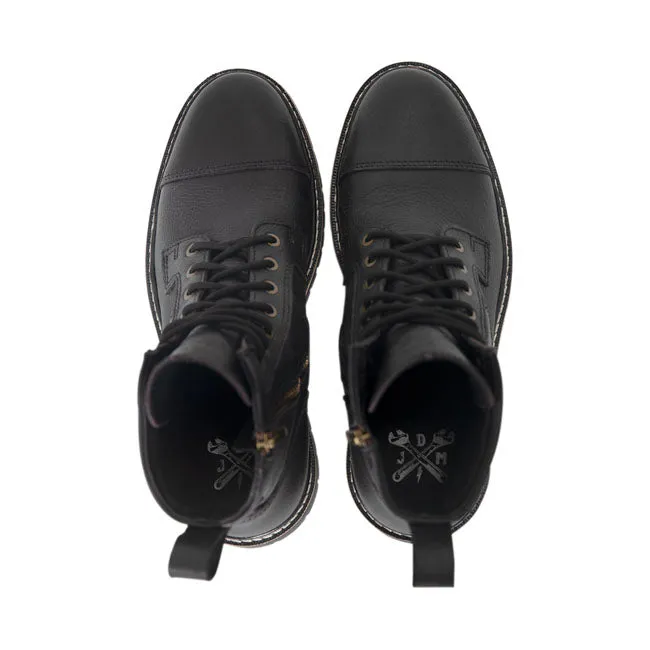 John Doe Rover Leather Boots Black