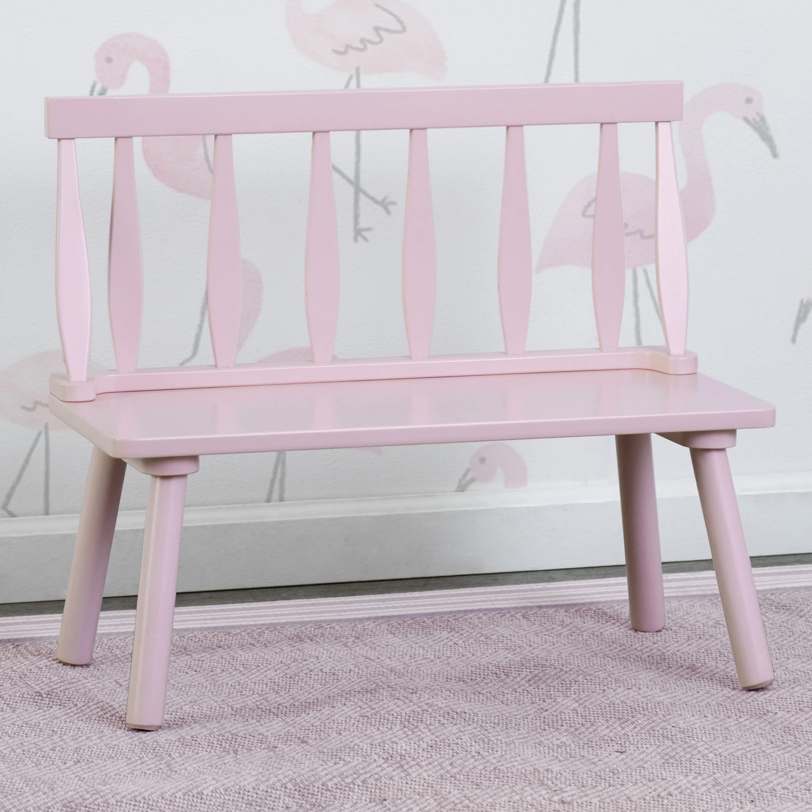 Kids Wooden Windsor Bench