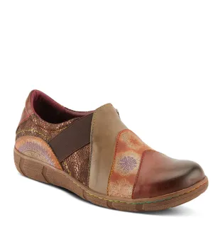 Lata in Brown Multi Leather by L'Artiste