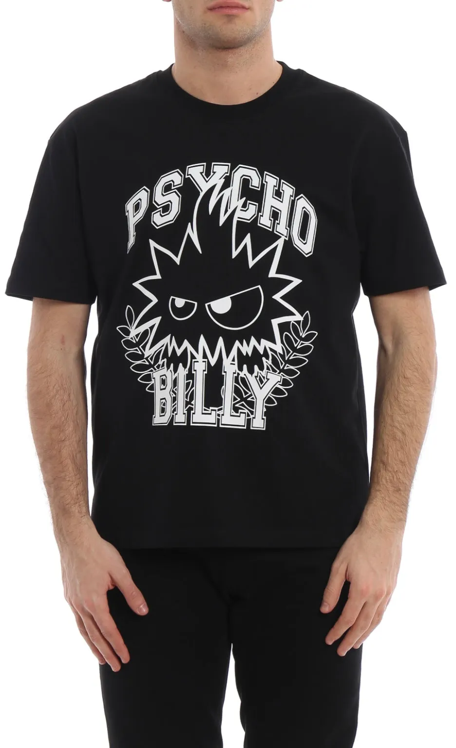 McQ Alexander McQueen Psycho Billy T-Shirt Black