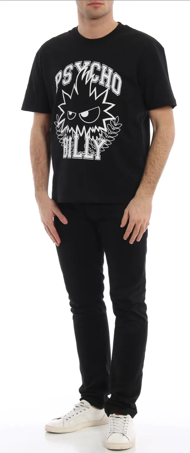 McQ Alexander McQueen Psycho Billy T-Shirt Black