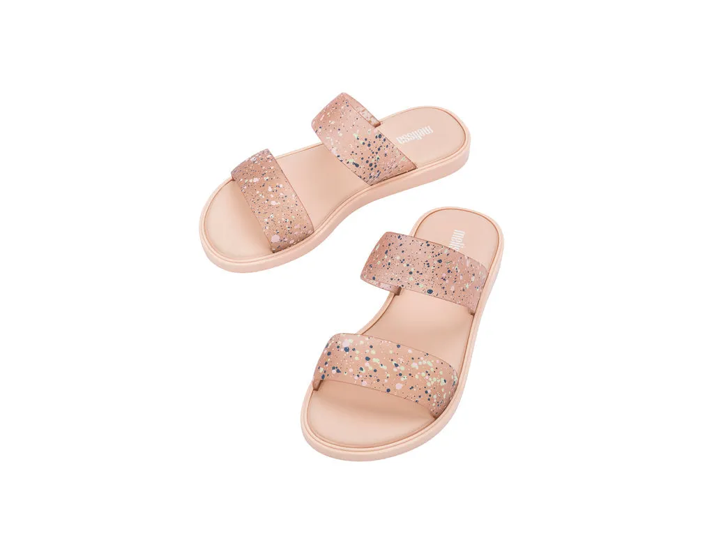 Melissa BuBBle AD Beige Flat Slipons