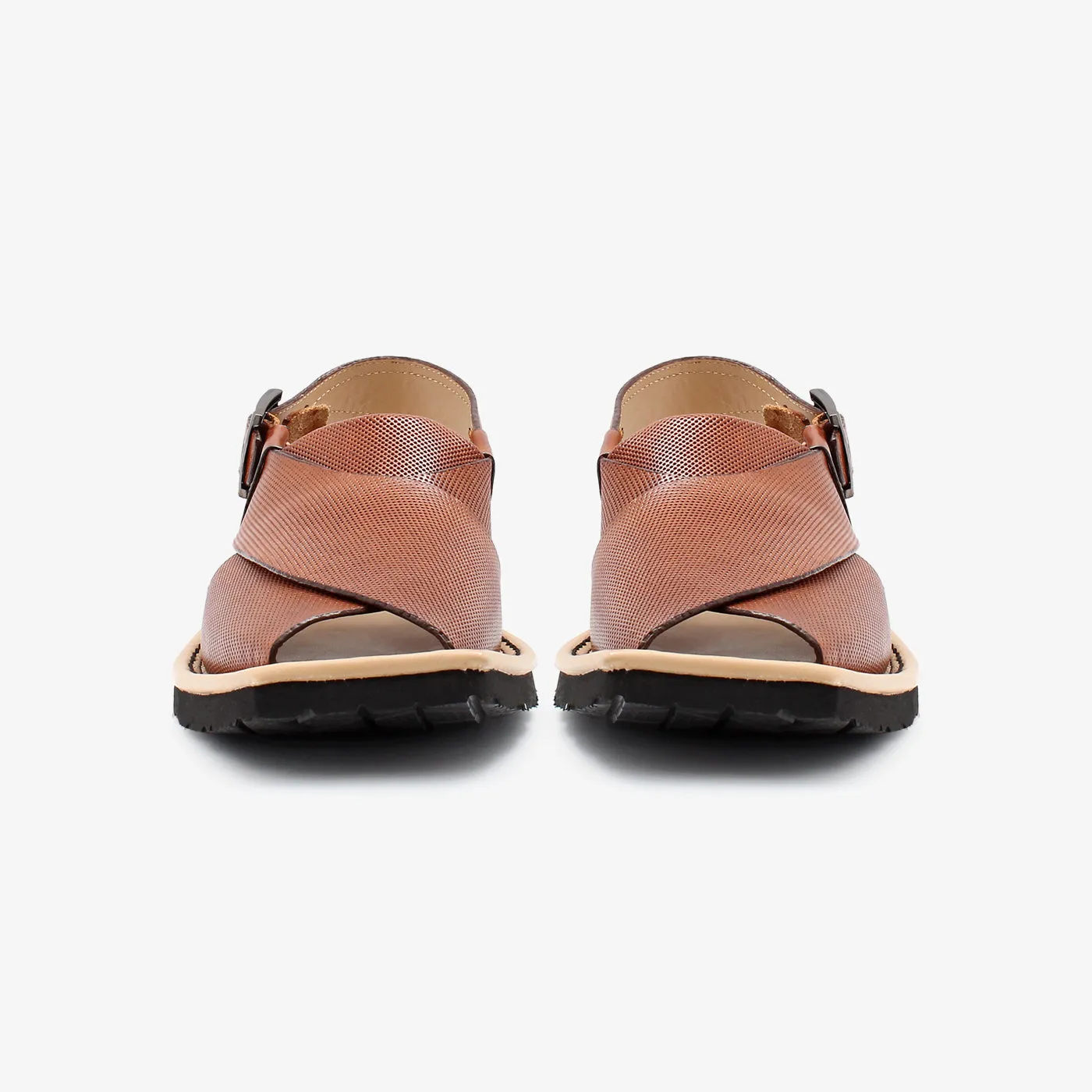 Modern Leather Peshawari Chappal