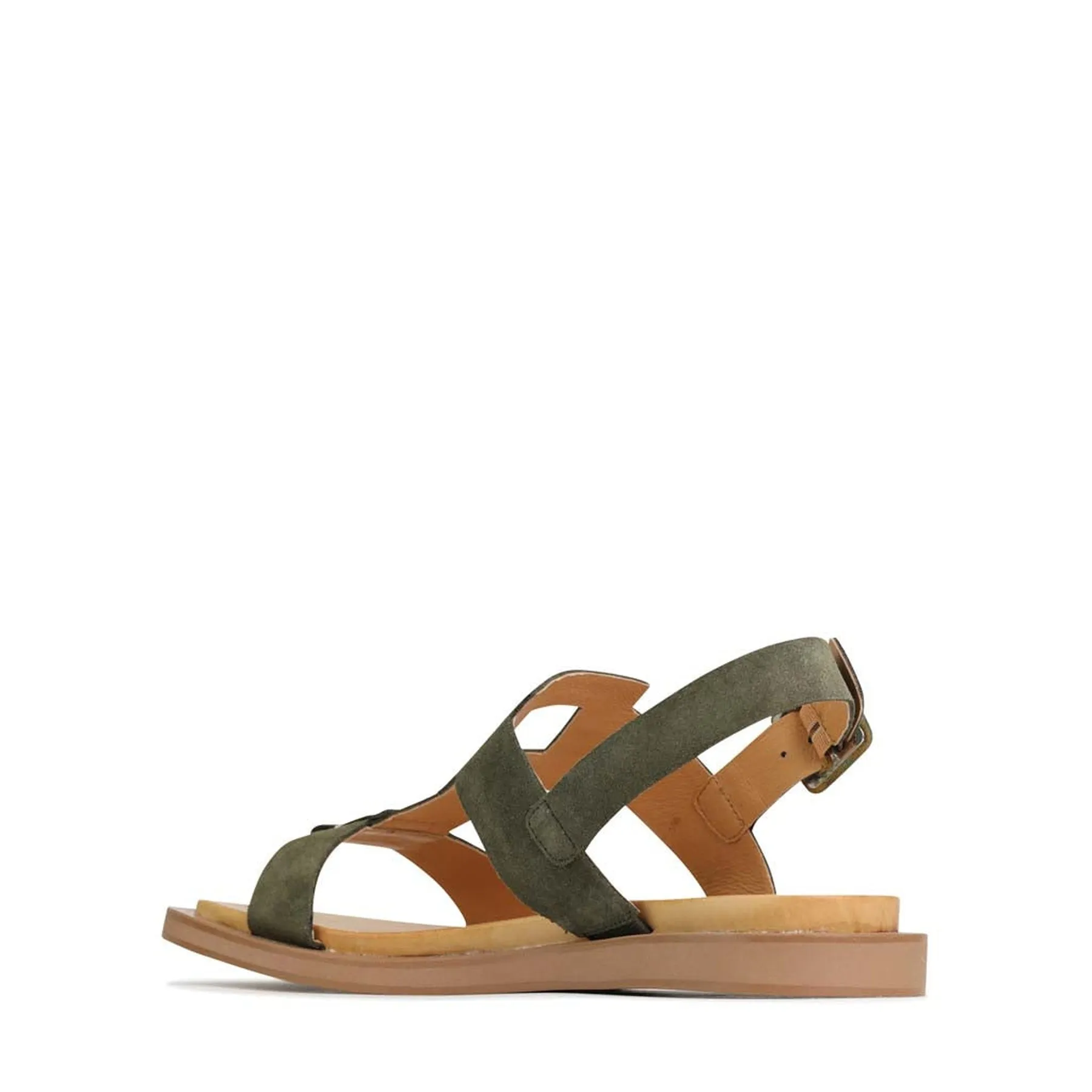 MONIE LEATHER SLING-BACK SANDALS