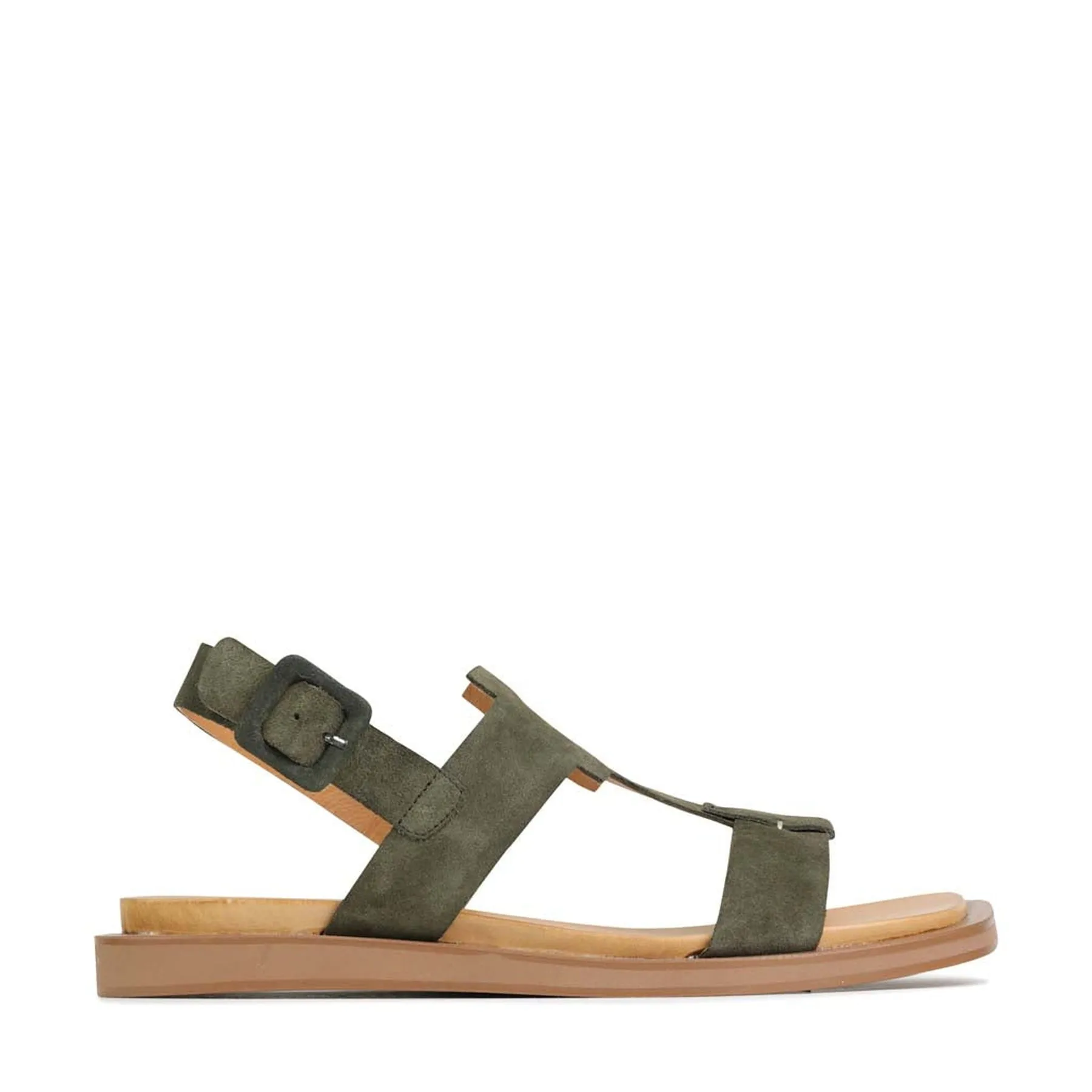 MONIE LEATHER SLING-BACK SANDALS