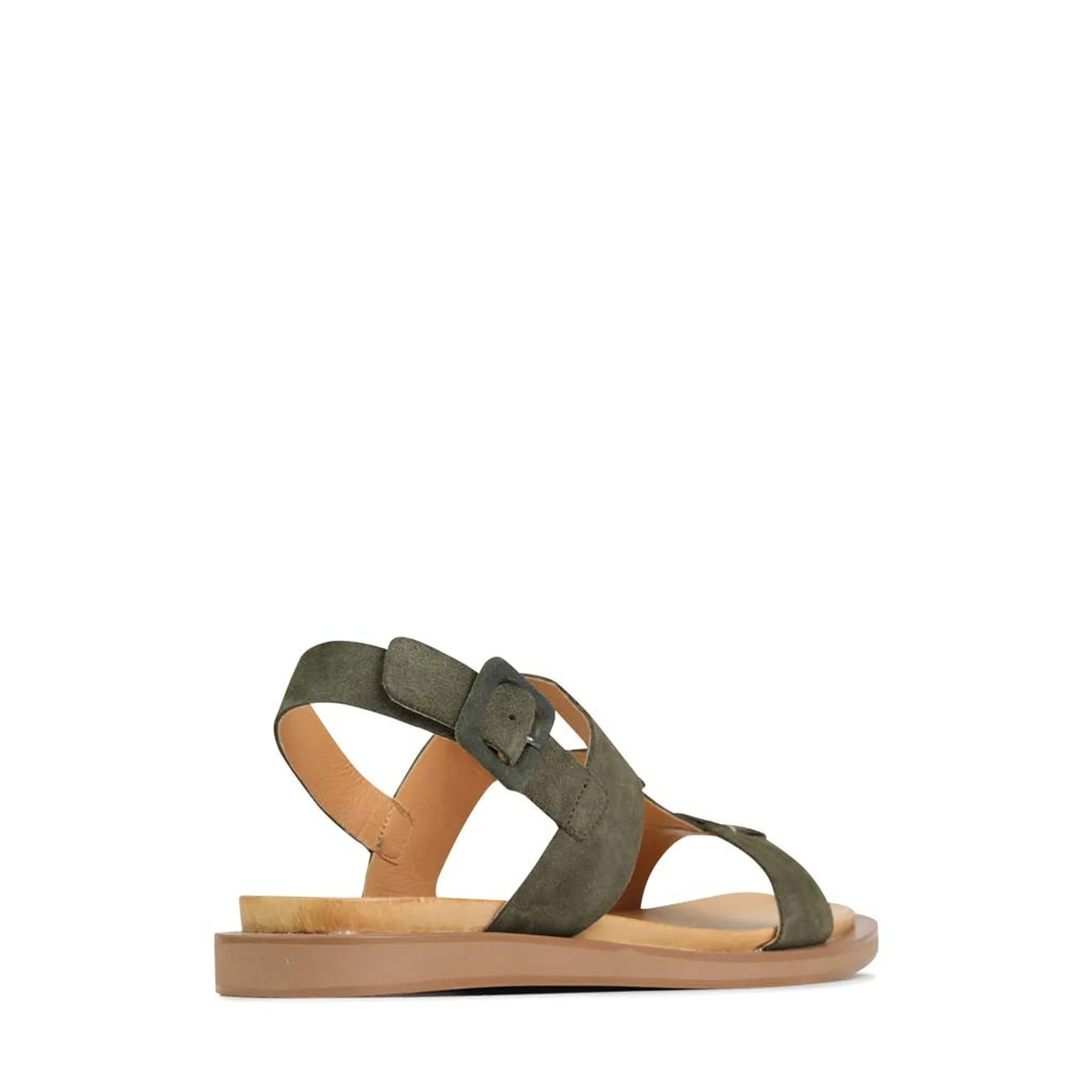 MONIE LEATHER SLING-BACK SANDALS