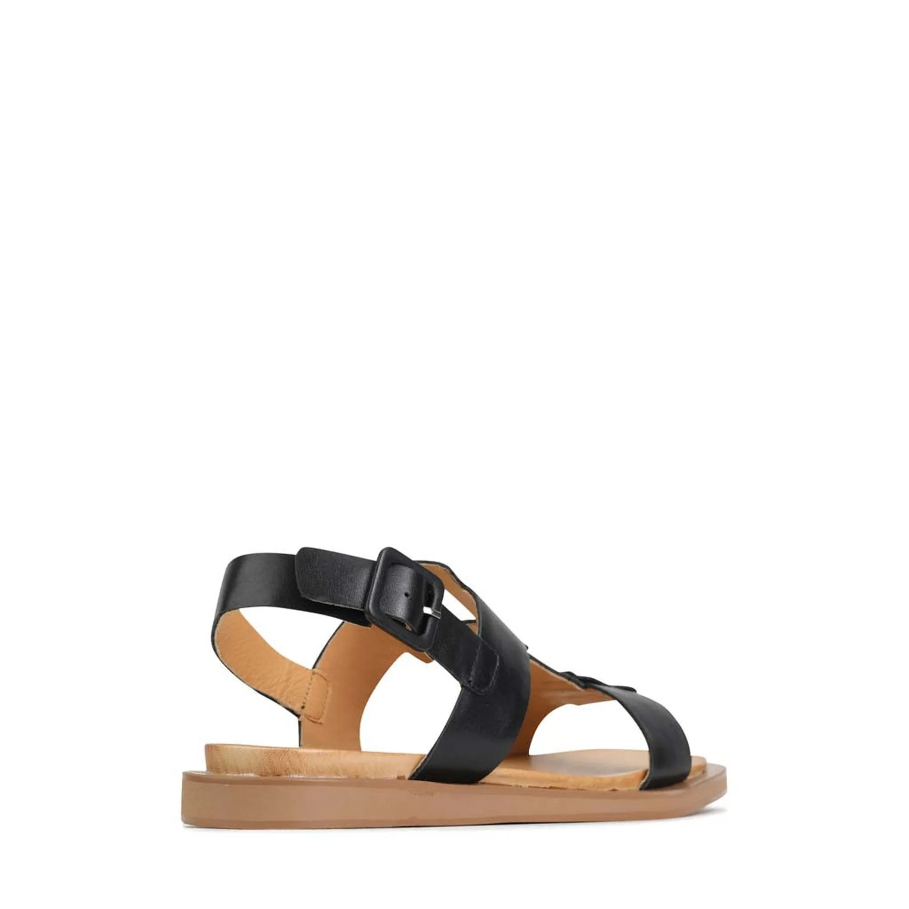 MONIE LEATHER SLING-BACK SANDALS