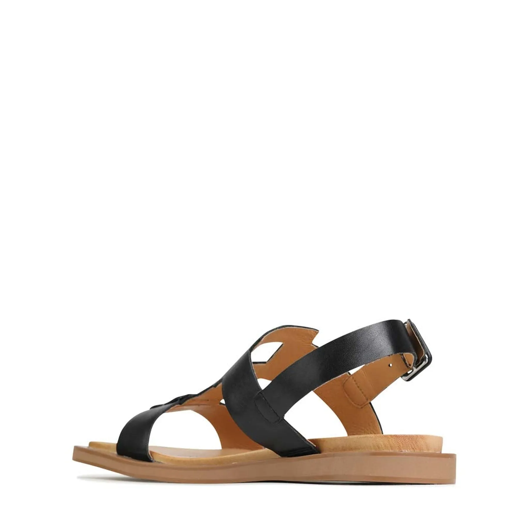 MONIE LEATHER SLING-BACK SANDALS