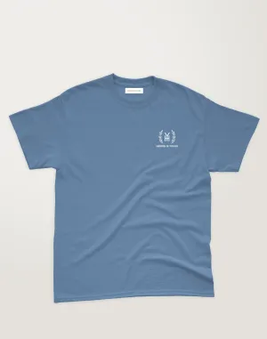 MONOGRAM TEE MODERN BLUE