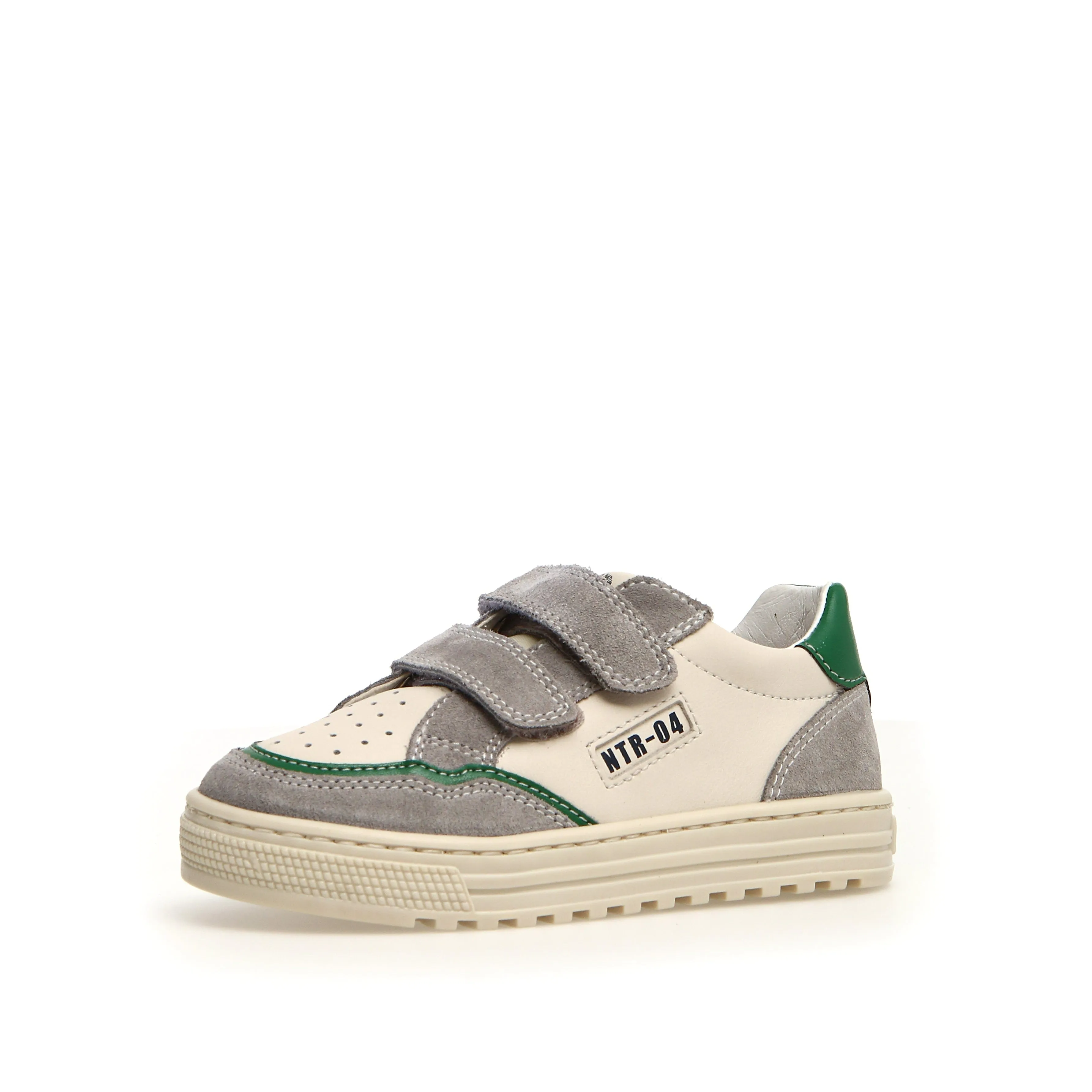 NATURINO ARITON Blanc Vert chaussures Basses Baskets