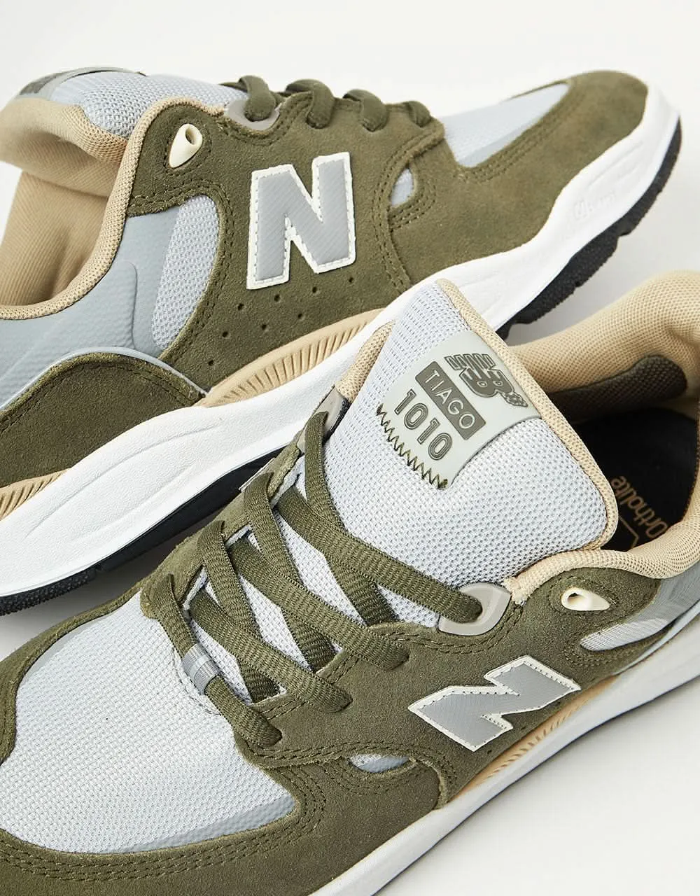 New Balance Numeric 1010 Skate Shoes - Olive/Grey