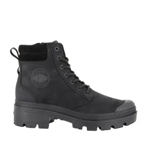 Palladium Women's Pallabase Hi Cuff WP in Black