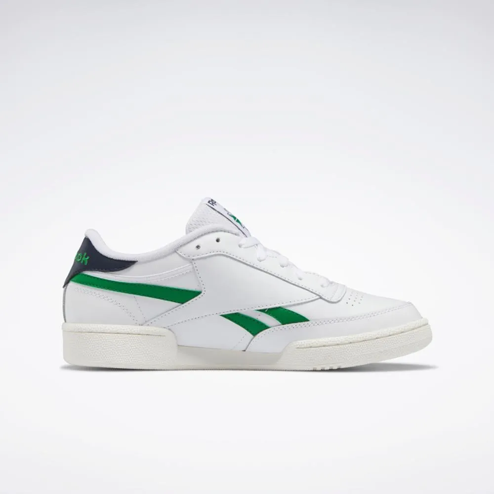 Reebok Footwear Men Club C Revenge Shoes FTWWHT/GLEGRN/VECNAV