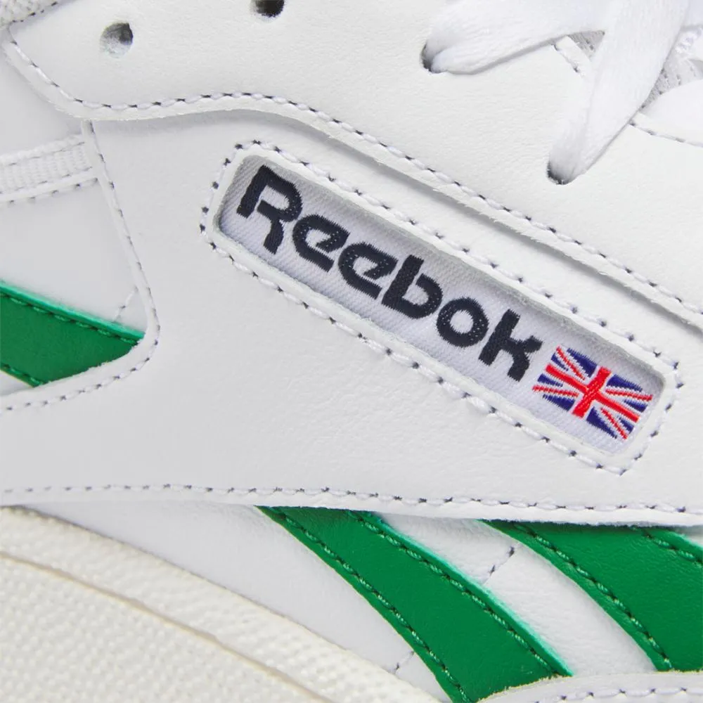 Reebok Footwear Men Club C Revenge Shoes FTWWHT/GLEGRN/VECNAV