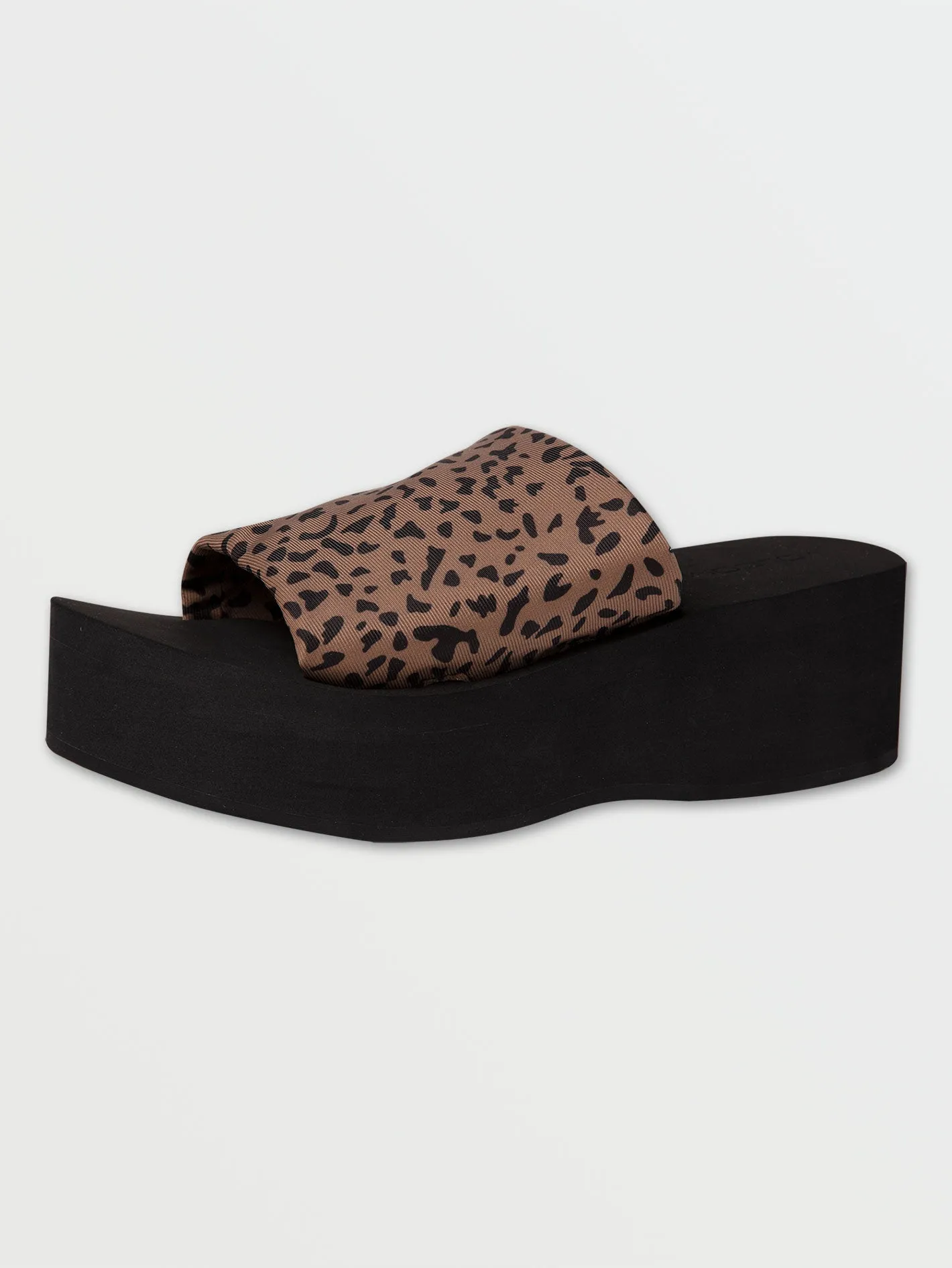 Simple Hi-Scraper Sandal - Animal Print