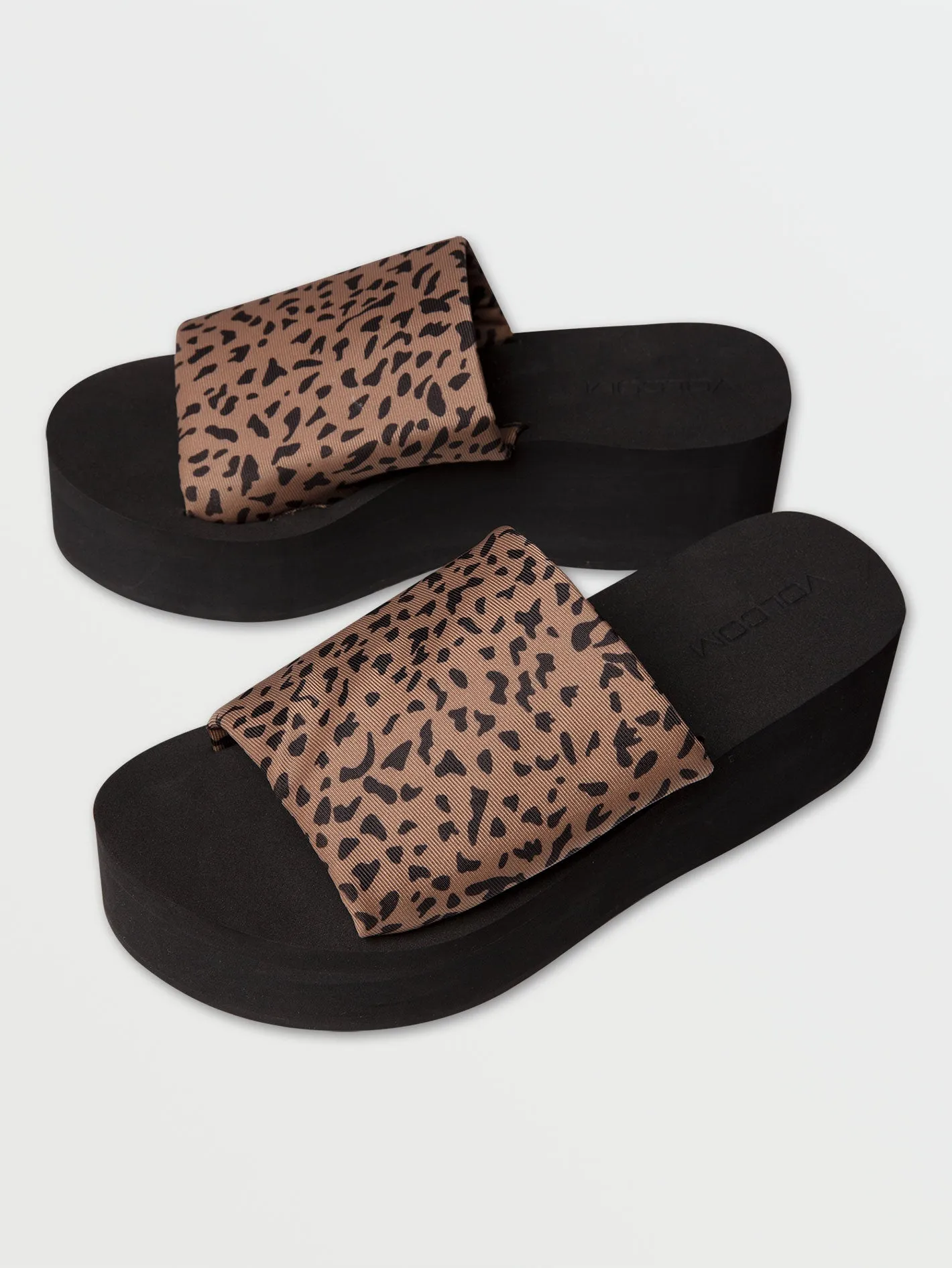 Simple Hi-Scraper Sandal - Animal Print