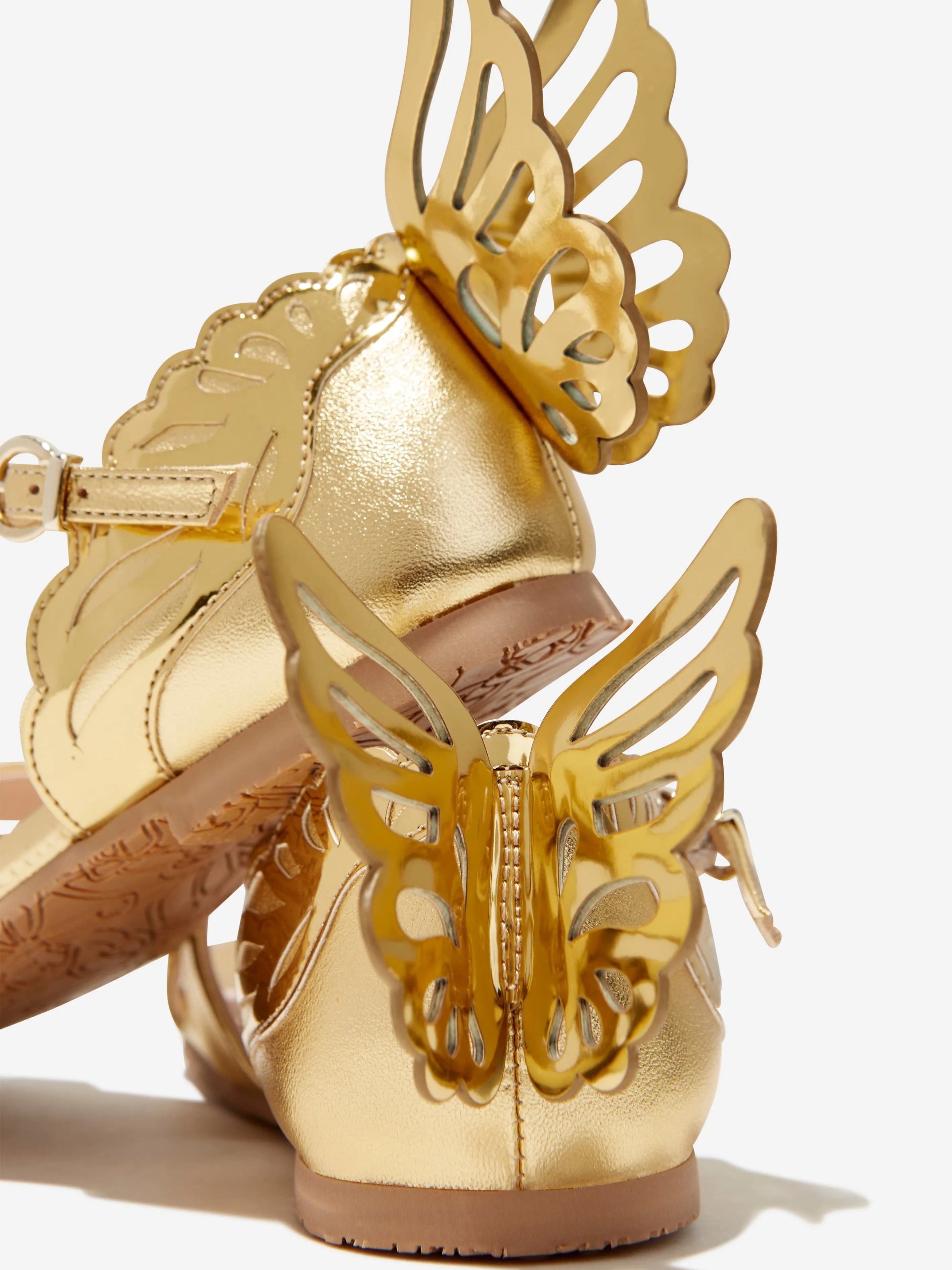 Sophia Webster Girls Heavenly Sandals in Gold