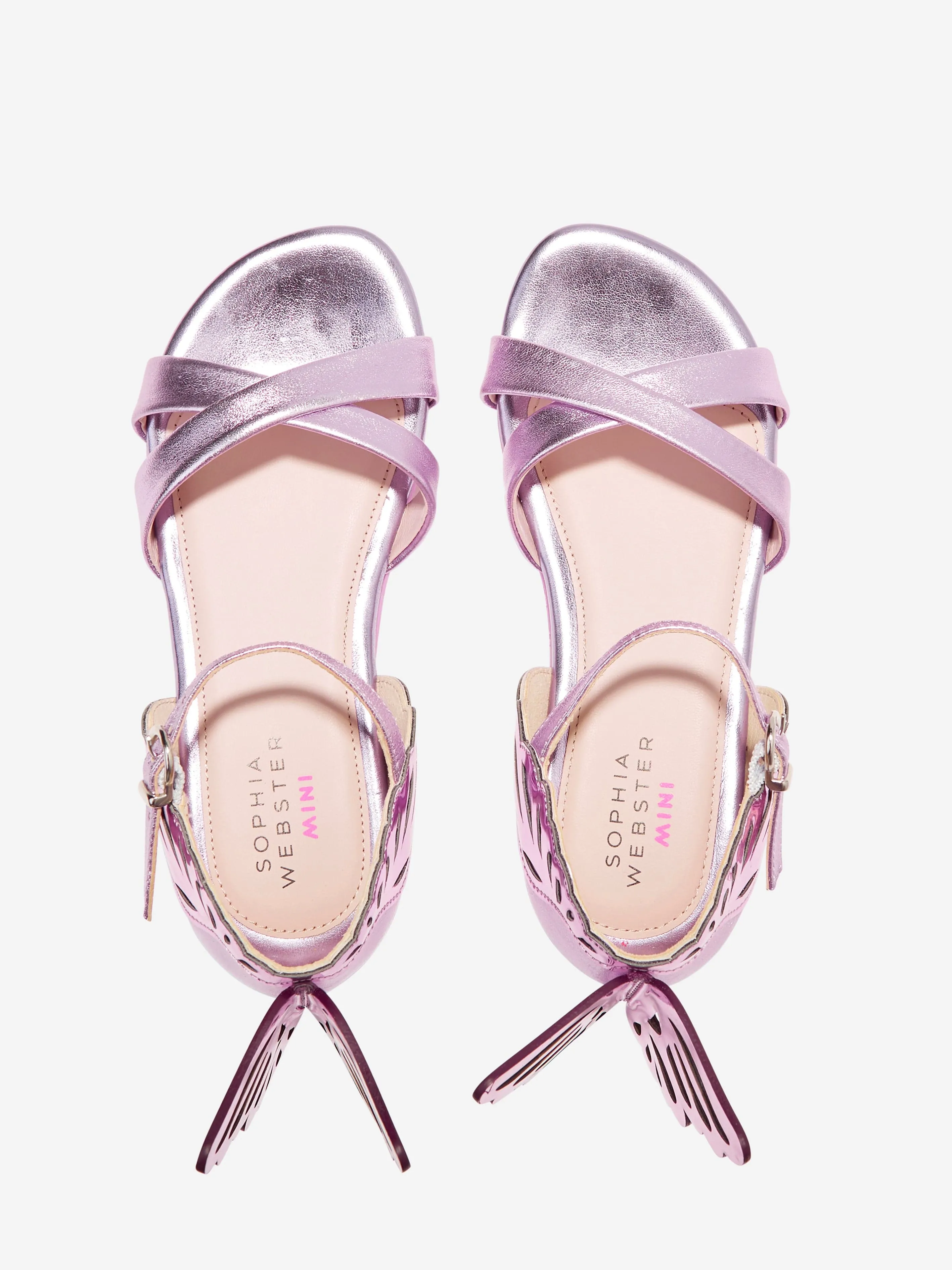 Sophia Webster Girls Heavenly Sandals in Pink