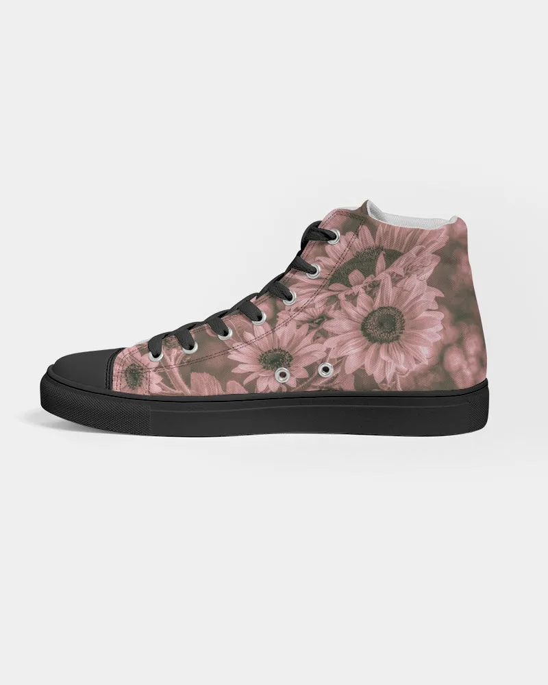 Sunflower Dreamy Pink Women's Hightop Canvas Shoe 