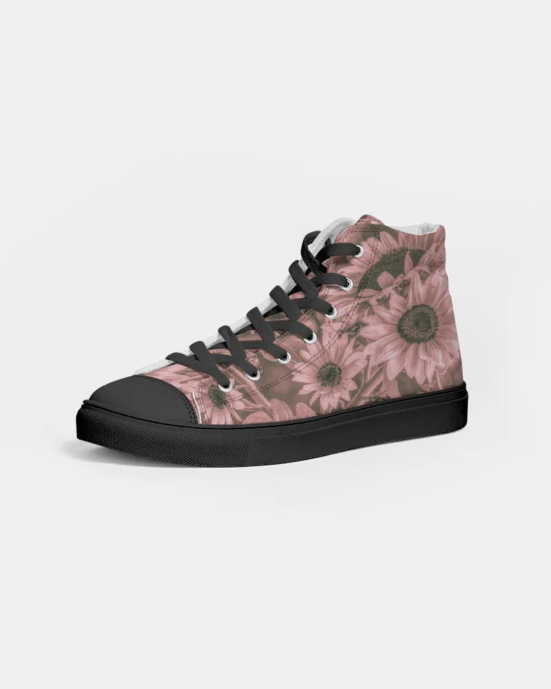 Sunflower Dreamy Pink Women's Hightop Canvas Shoe 