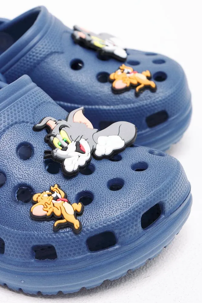 Tom & Jerry Clog Navy