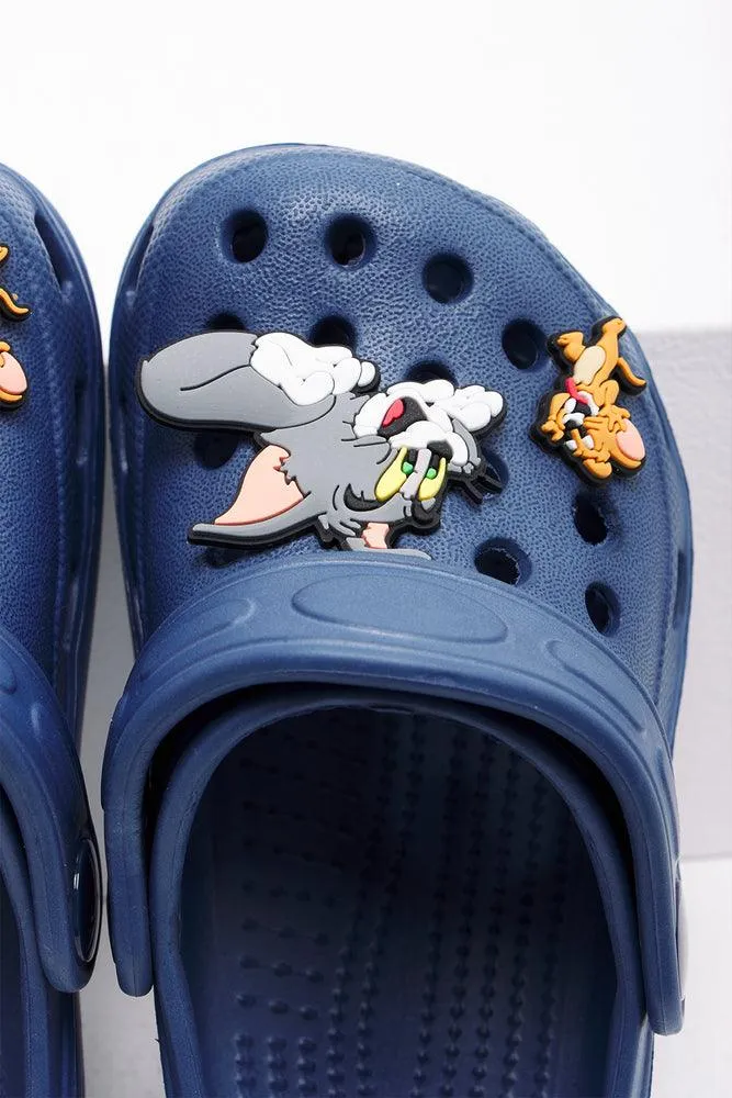 Tom & Jerry Clog Navy