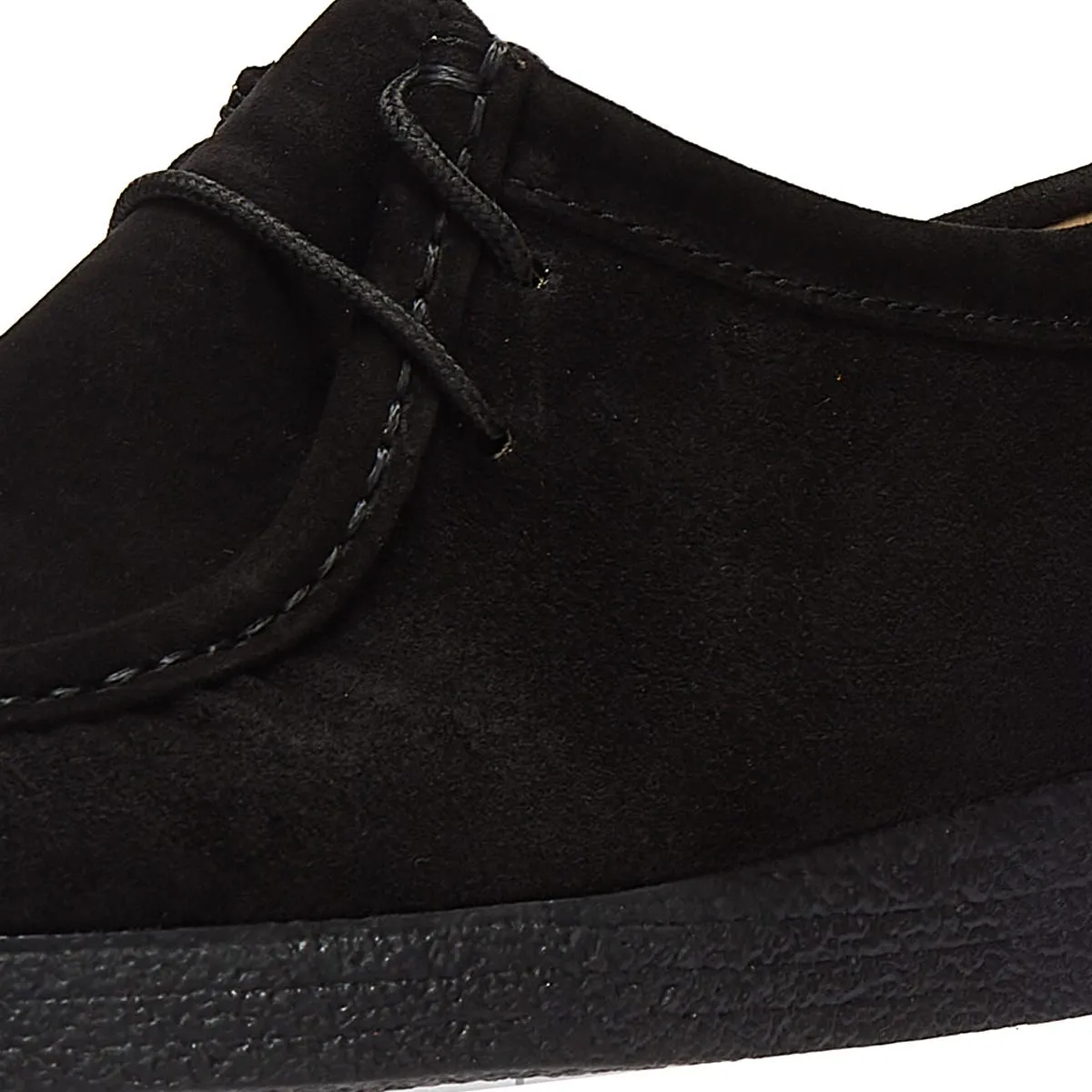 TOWER London Apache Black Suede Shoes